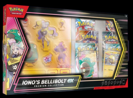 Pokemon Iono’s Bellibolt ex Premium Collection Box