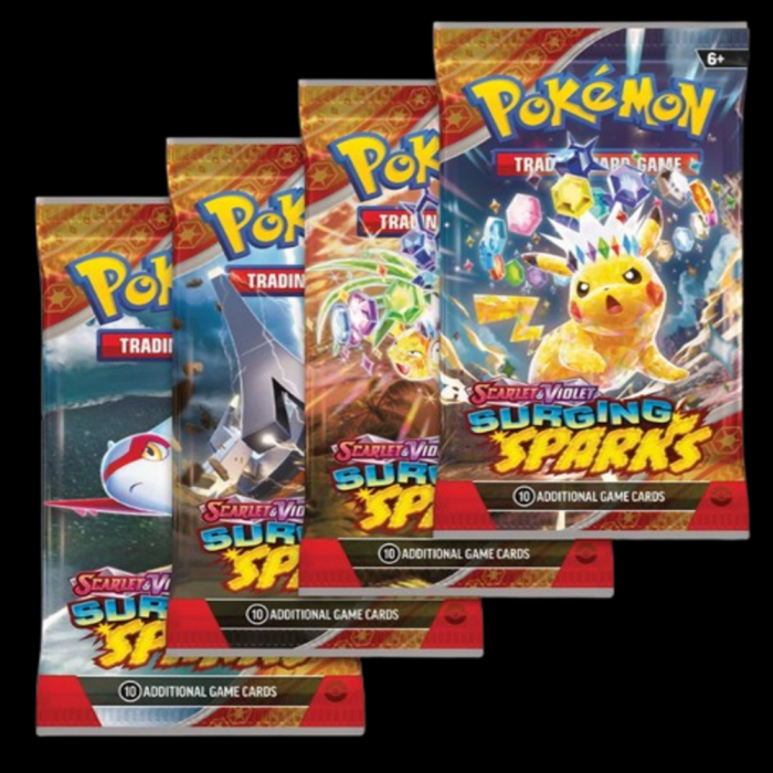 Pokemon Surging Sparks English Booster Pack - Image 1