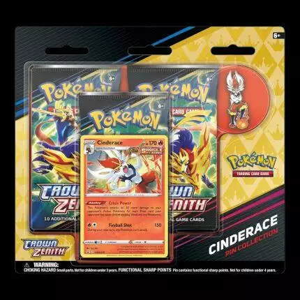 Crown Zenith Pin Collection (Cinderace)