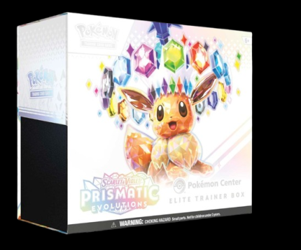 Pokemon Prismatic Evolutions English Elite Trainer Box
