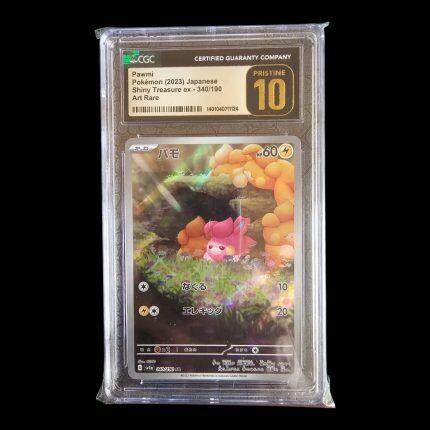 Pawmi Japanese Shiny Treasure ex 340/190 CGC PRISTINE 10