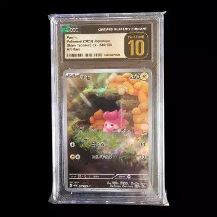 Pawmi Japanese Shiny Treasure ex 340/190 CGC PRISTINE 10