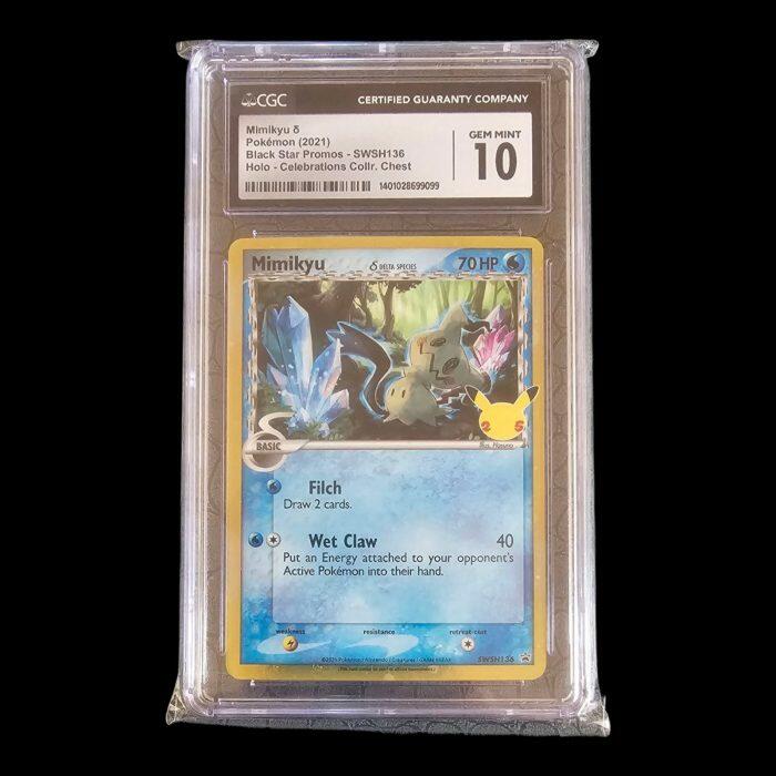 Mimikyu δ Black Star Promos SWSH 136 CGC 10 - Image 1