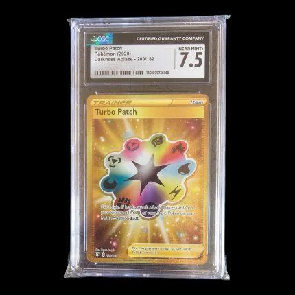 Turbo Patch Darkness Ablaze 200/189 CGC 7.5