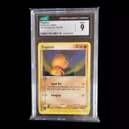 Trapinch 2003 Ex Sandstorm 82/100 CGC9