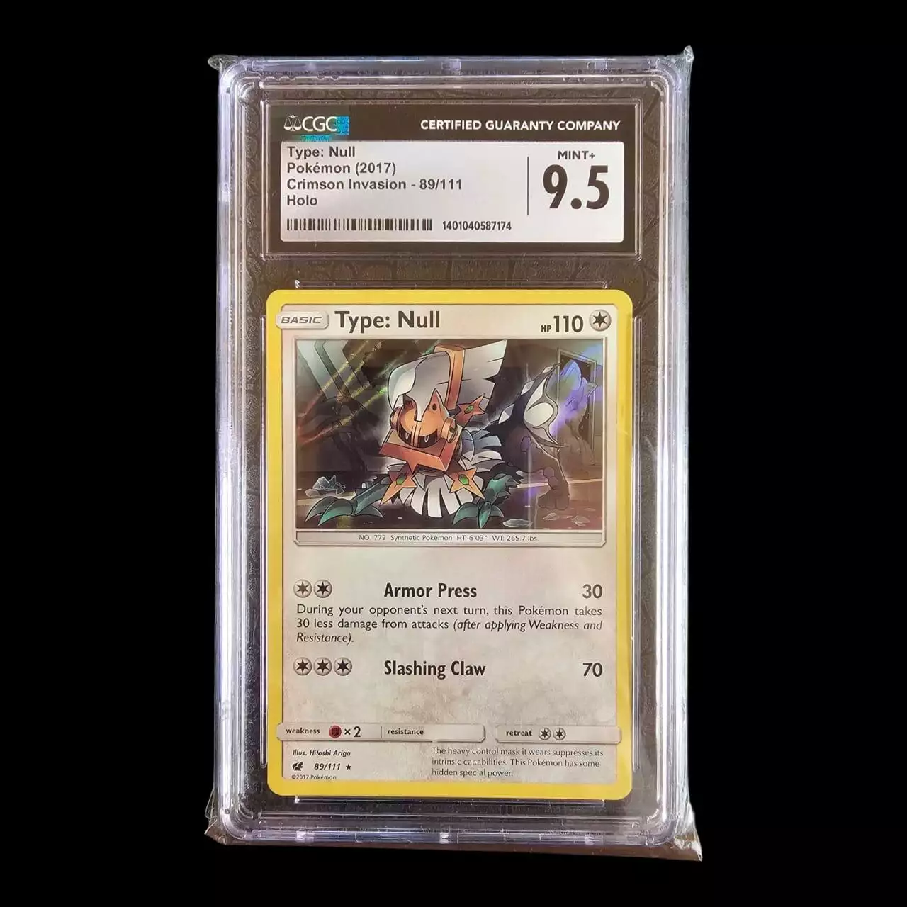Type:Null 89/11 CGC 9.5 - Image 1